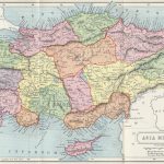 1907 Map of Asia Minor